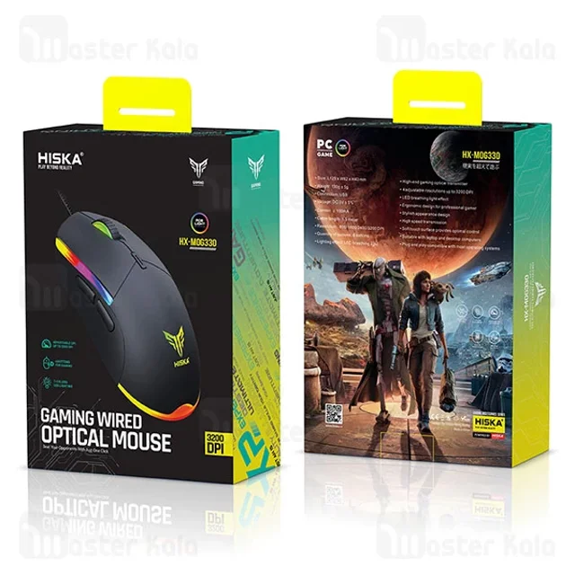 موس سیمی گیمینگ هیسکا Hiska HX-MOG330 - تصویر 8