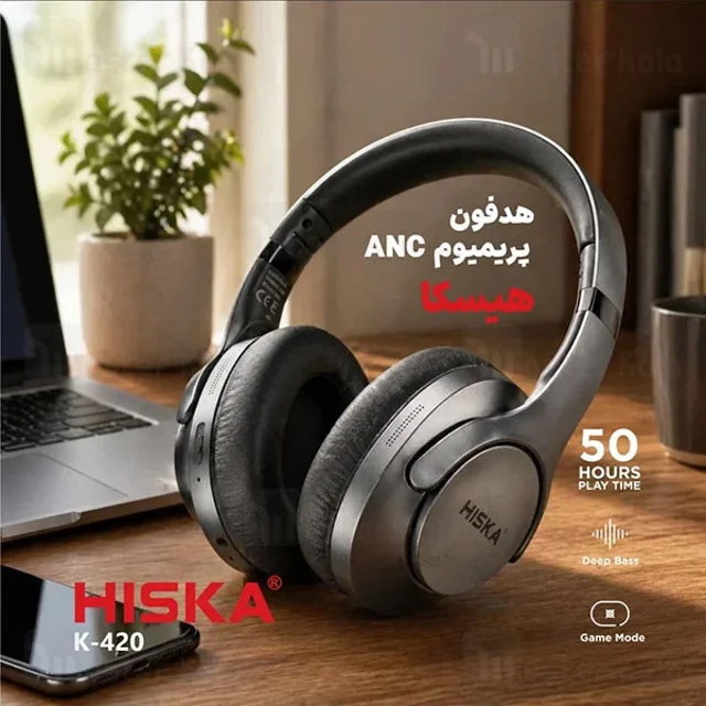 هدفون بلوتوث هیسکا Hiska K-420 - تصویر 7