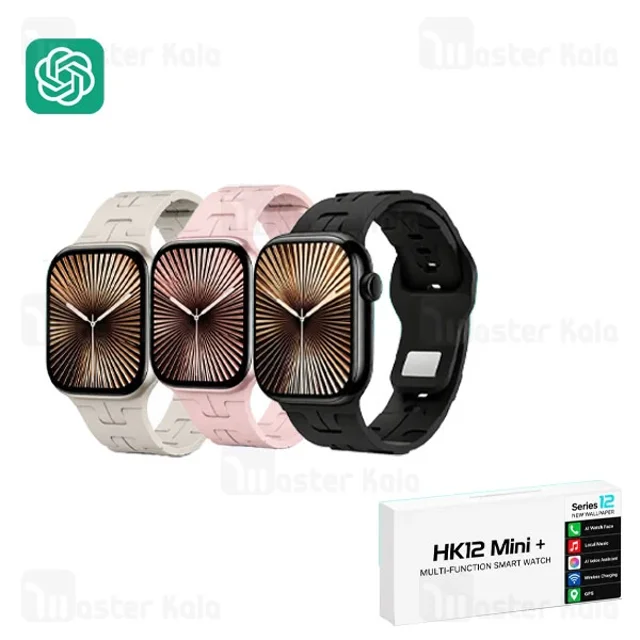 ساعت هوشمند HK12 Mini Plus — مکالمه بلوتوثی و پایش سلامت