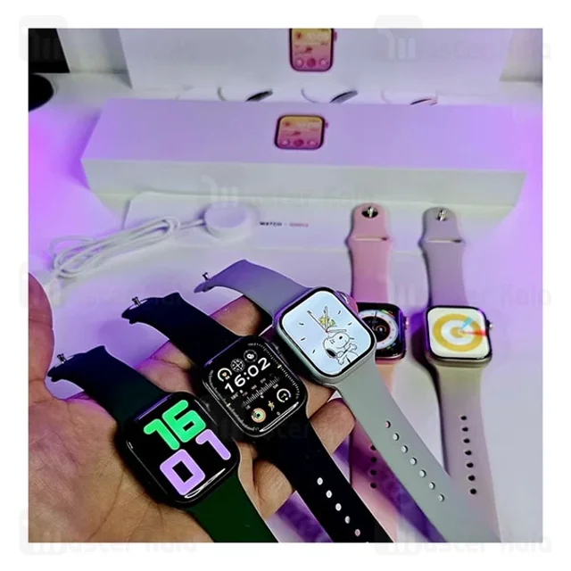 ساعت هوشمند اچ‌کی HK12 mini با فریم مشکی
