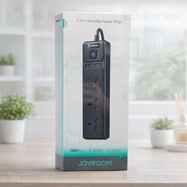چند راهی برق و شارژر جویروم Joyroom JR-TE1 دارای 4 پورت - تصویر 5