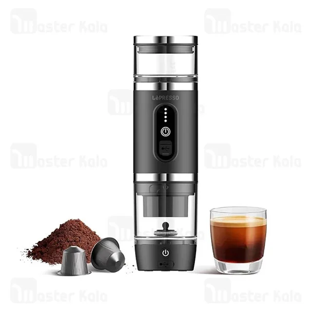 قهوه ساز قابل حمل لپرسو LePresso 4 in 1 Portable Coffee Machine LPCFFM4IN1BK - تصویر 3