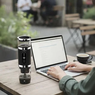 قهوه ساز قابل حمل لپرسو LePresso 4 in 1 Portable Coffee Machine LPCFFM4IN1BK - تصویر 6