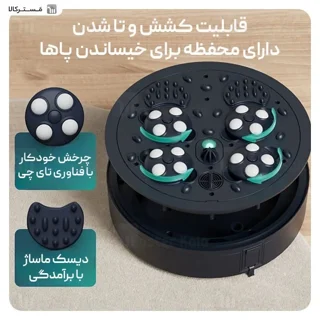 شستشو دهنده و ماساژور پا تاشو فیلیپس Philips PPM6501 - تصویر 8