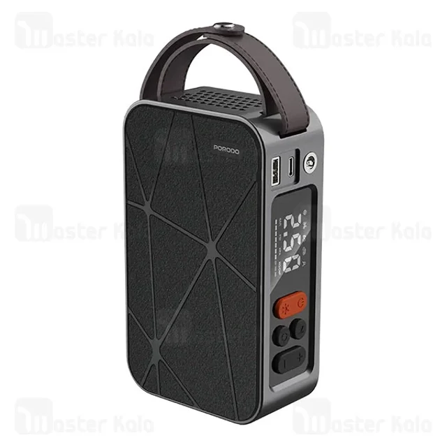 کمپرسور باد پرودو Porodo Flator PDGA03BK همراه با چراغ قوه - تصویر 2