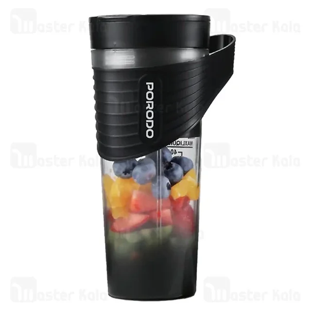 مخلوط کن قابل حمل پرودو Porodo Freshmix PDLFST204BK ظرفیت 460 میلی لیتر - تصویر 2
