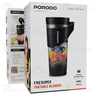 مخلوط کن قابل حمل پرودو Porodo Freshmix PDLFST204BK ظرفیت 460 میلی لیتر - تصویر 6