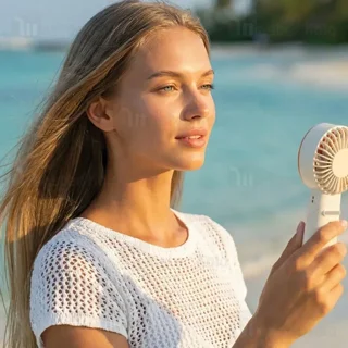 پنکه دستی پرودو Porodo Lifestyle Chillo Wave PDLFSTCF1BG - تصویر 3