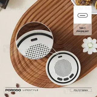 ماگ همزن دار و اسپیکر پرودو Porodo Lifestyle Fluxmix PDLFST198WH ظرفیت 350 لیتر - تصویر 4