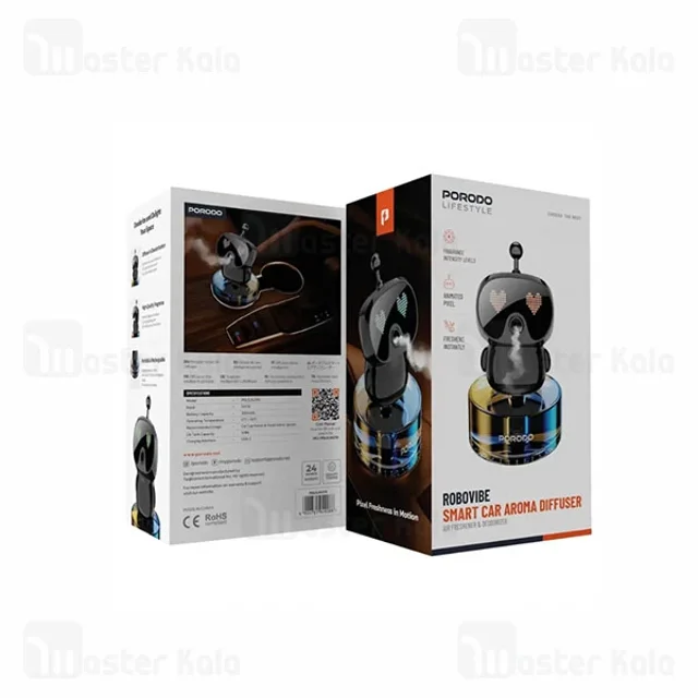 دستگاه پخش رایحه خودرو پرودو ROBOVIBE PDLSLN2219 با شدت قابل تنظیم