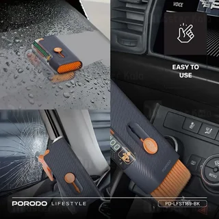کیت ایمنی اضطراری خودرو چند کاره پرودو Porodo LFST169 - تصویر 6