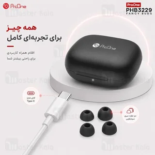 هندزفری بلوتوث پرووان Proone FANCY BUDS PHB3229 - تصویر 6