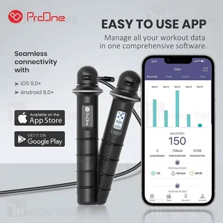 طناب ورزشی هوشمند پرووان Proone PGH600 - تصویر 3