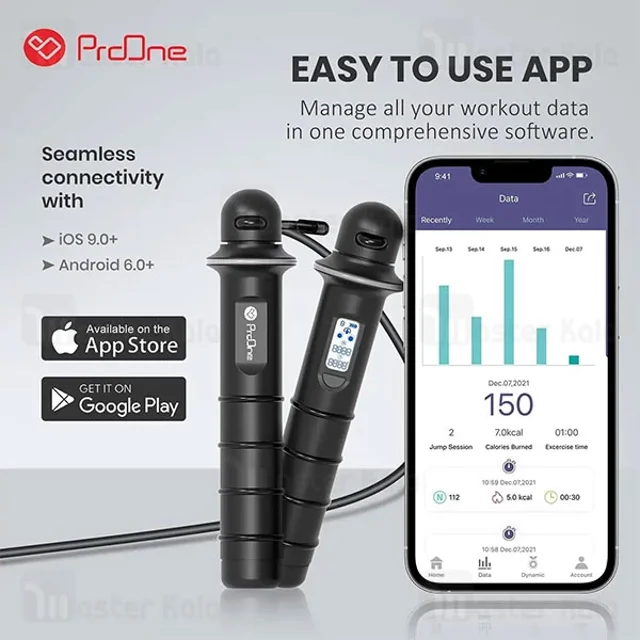 طناب ورزشی هوشمند پرووان Proone PGH600 - تصویر 3