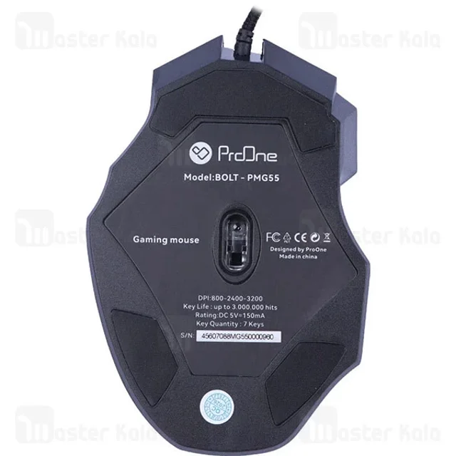 موس سیمی گیمینگ پرووان Proone Bolt PMG55 - تصویر 4