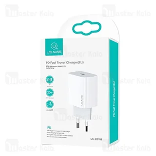 شارژر دیواری یوسمز USAMS CC118 توان 20 وات - تصویر 8