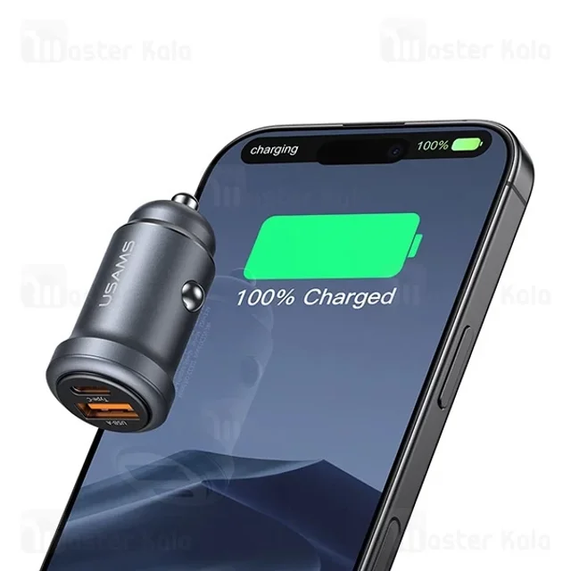 شارژر فندکی یوسمز USAMS CC322 توان 30 وات - تصویر 8