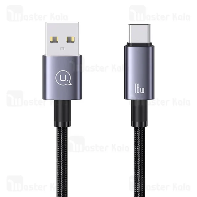 کابل Type-C یوسمز USAMS SJ680 طول 0.25 متر توان 18 وات - تصویر 2