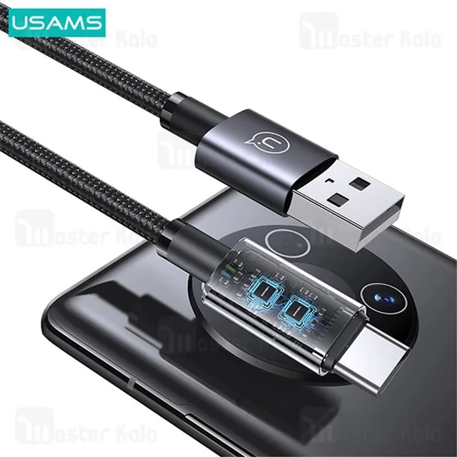 کابل Type-C یوسمز USAMS SJ680 طول 0.25 متر توان 18 وات - تصویر 3