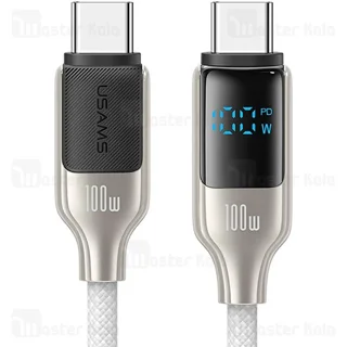 کابل Type C به Type C یوسمز Usams SJ742 طول 1.2 متر توان 100 وات - تصویر 2