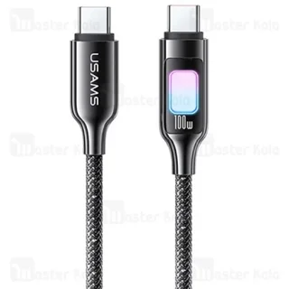 کابل Type C به Type C یوسمز Usams SJ750 طول 1.2 متر توان 100 وات - تصویر 2