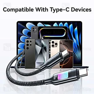 کابل Type C به Type C یوسمز Usams SJ750 طول 1.2 متر توان 100 وات - تصویر 6