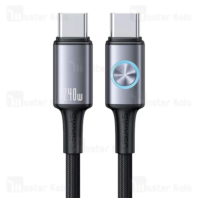 کابل Type C به Type C یوسمز Usams SJ751 طول 1.2 متر توان 240 وات - تصویر 2