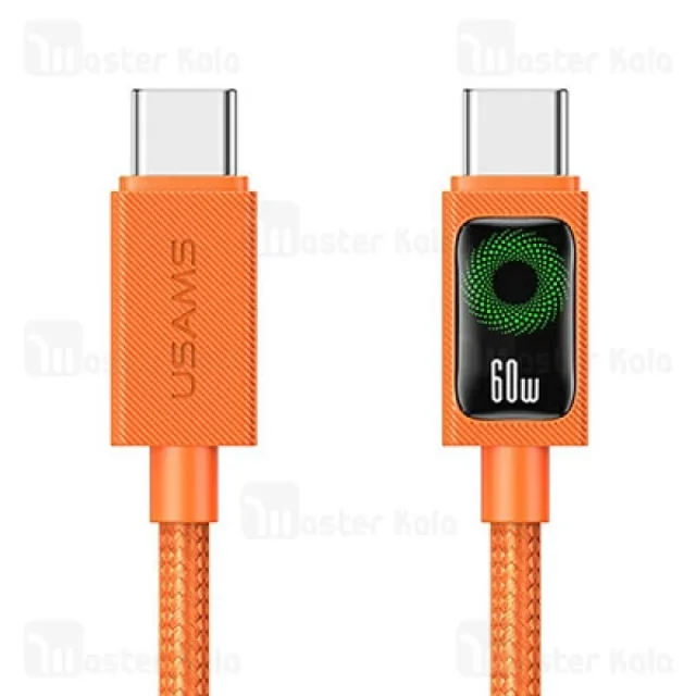 کابل Type C به Type C یوسمز Usams SJ773 طول 1.2 متر توان 60 وات - تصویر 2