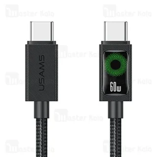کابل Type C به Type C یوسمز Usams SJ773 طول 1.2 متر توان 60 وات - تصویر 3