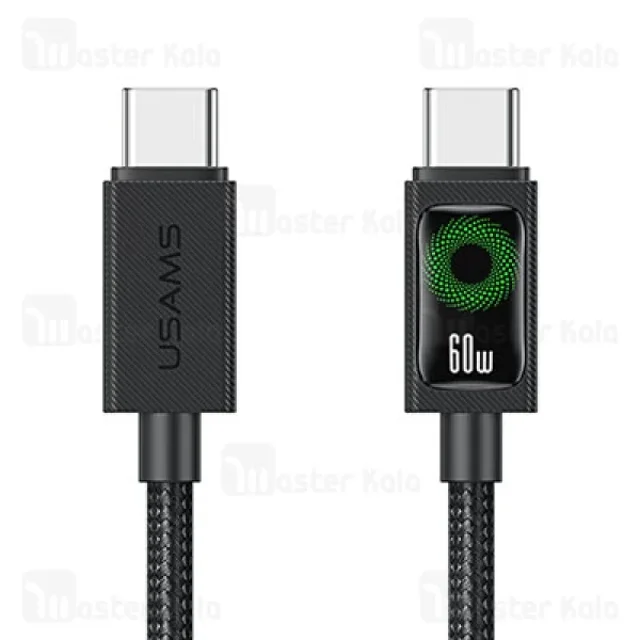 کابل Type C به Type C یوسمز Usams SJ773 طول 1.2 متر توان 60 وات - تصویر 3