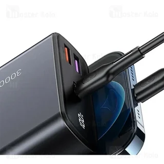 پاوربانک 30000 یوسمز USAMS US-CD165 توان 65 وات همراه با کابل - تصویر 4