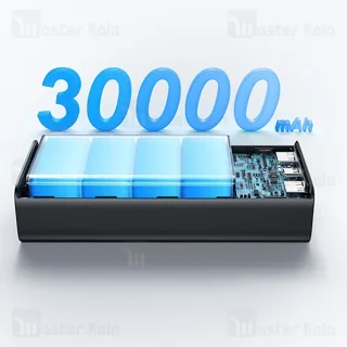 پاوربانک 30000 یوسمز USAMS US-CD185 توان 65 وات همراه با کابل - تصویر 6