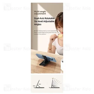 هولدر و پایه نگهدارنده رومیزی یوسمز USAMS US-ZJ070 مناسب گوشی و تبلت - تصویر 8