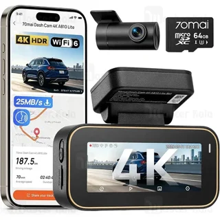 دوربین جلو خودرو ۷۰می A810 Lite با وضوح 4K
