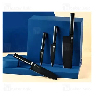 ست 5 عددی چاقو سرامیکی شیائومی Xiaomi HuoHou Cool Non Stick HU0076 - تصویر 4