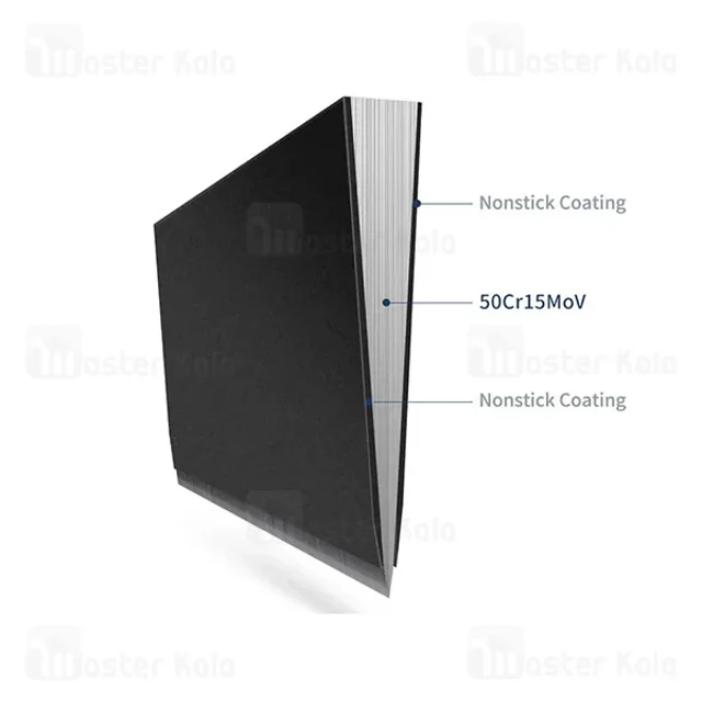 ست 5 عددی چاقو سرامیکی شیائومی Xiaomi HuoHou Cool Non Stick HU0076 - تصویر 5