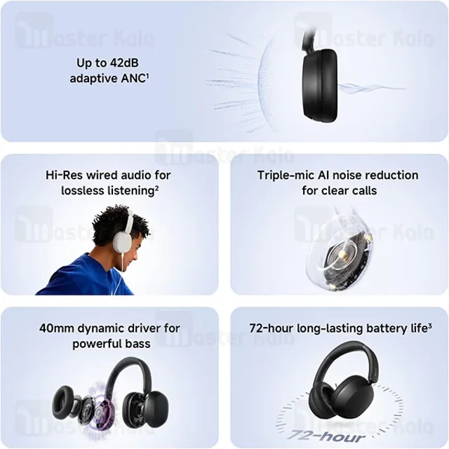 هدفون بلوتوث شیائومی Xiaomi Redmi Headphones Neo M2546E1 - تصویر 5