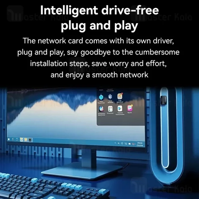 کارت شبکه USB بی سیم یسیدو Yesido WP10 - تصویر 4